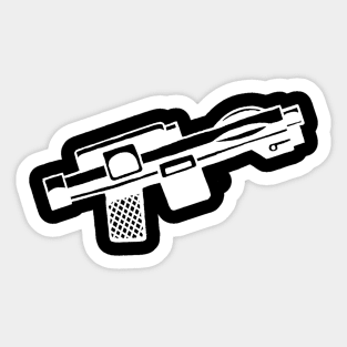 Troop Blaster White Sticker